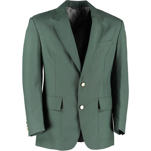 Adult Polyester Blazer with embroidered logo [TX043-MENS/DET-GREEN]