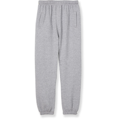 Heavyweight Sweatpants with heat transferred logo [NY819-865-OXFORD]