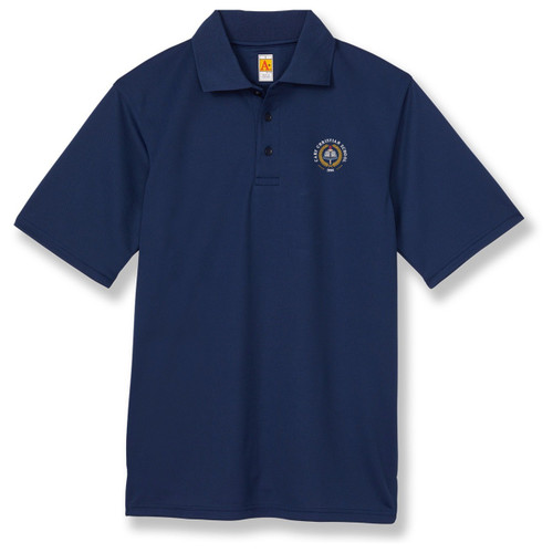 Performance Polo Shirt with embroidered logo [NC040-8500-CCY-NAVY]
