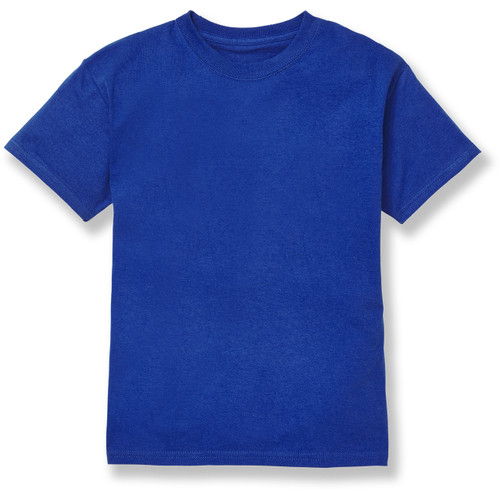 Short Sleeve T-Shirt with heat transferred logo [NJ047-362-COC-ROYAL]