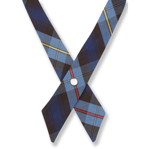 Girls' Criss-Cross Tie [DC004-C/C-41-BLUE PLD]