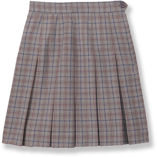 Box Pleat Skirt [NJ374-505-11-GY PLD.]