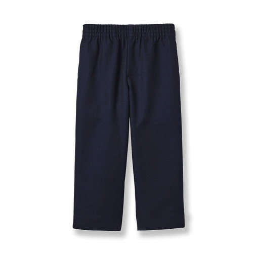 Pull-On Elastic Waist Pants [MI001-PULL ON-NAVY]