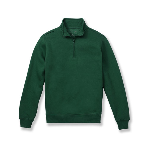 1/4 Zip Sweatshirt with embroidered logo [PA270-ST253WSM-HUNTER]