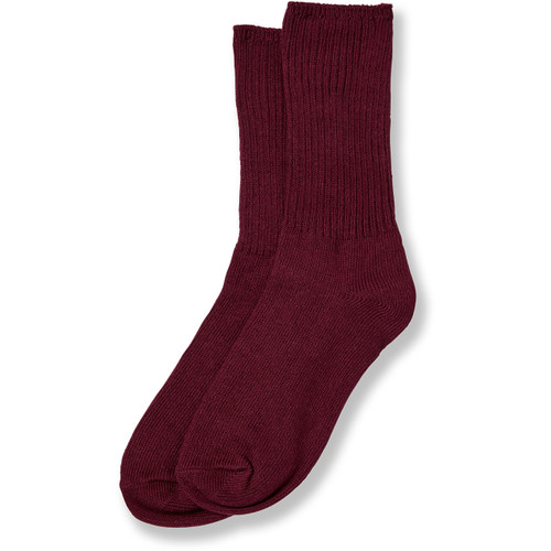 Crew Socks [PA236-CREW-WINE]