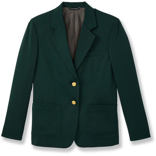 Girls' Polyester Blazer with embroidered logo [DC034-2000/ACW-GREEN]