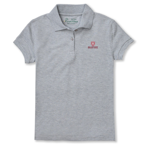 Ladies' Fit Polo Shirt with embroidered logo [GA055-9727-HIE-ASH]