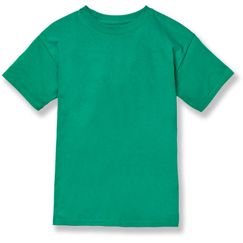 Short Sleeve T-Shirt with heat transferred logo [NJ201-362-CAM-KELLY]