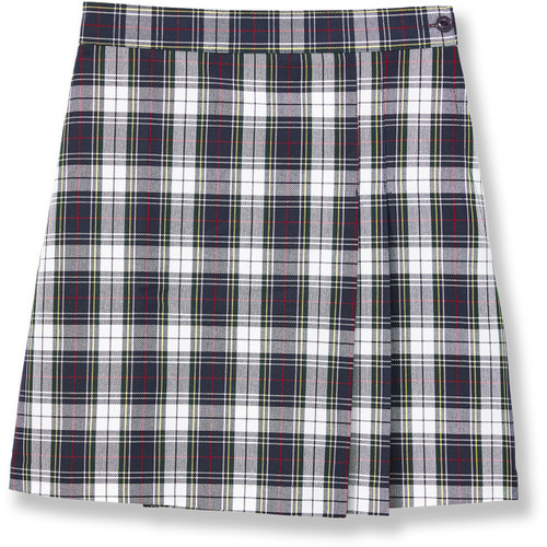 2 Pleat Skort [PA074-2653-8B-NV/WH PL]
