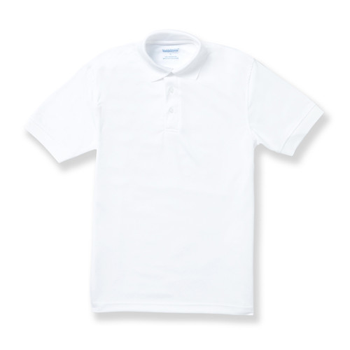 Performance Polo Shirt with embroidered logo [NJ093-8500-NRC-WHITE]