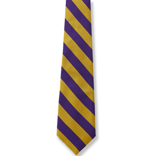 Striped Tie [PA133-3-1251-PRP/GOLD]