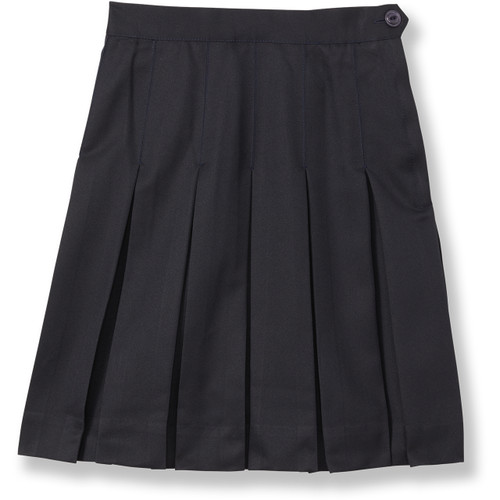 Box Pleat Skirt [TX216-505-99-NAVY]