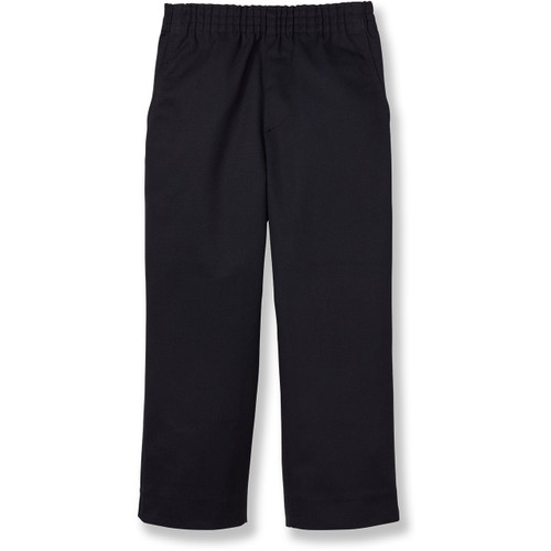 Pull-On Elastic Waist Pants [TX221-PULL ON-BLACK]