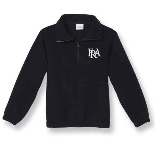 1/4 Zip Fleece Jacket with embroidered logo [TN013-SA19/FRN-NAVY]