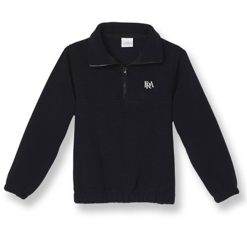 1/4 Zip Fleece Jacket with embroidered logo [TN013-SA19/FRN-NAVY]