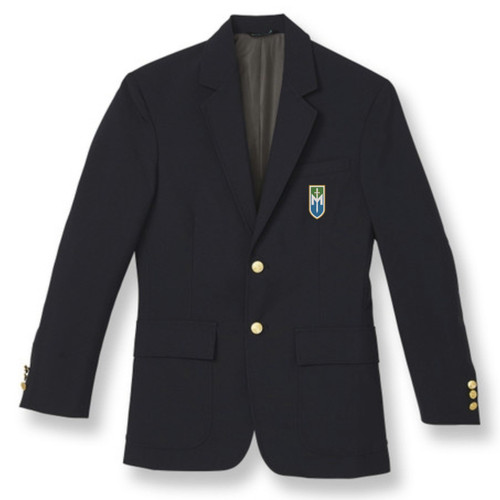 Adult Polyester Blazer with embroidered logo [TN010-MENS/MIN-NAVY]