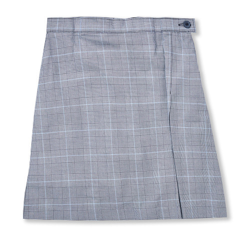 2 Pleat Skort with embroidered logo [TX232-2653-788-BK/WH/TQ]