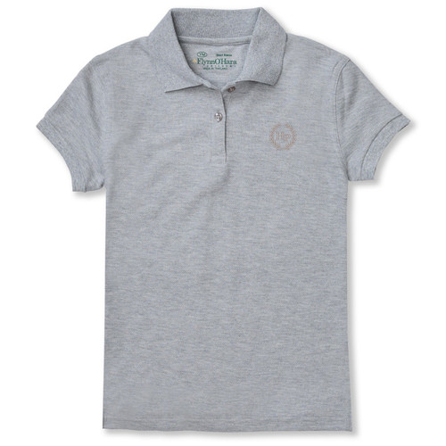 Ladies' Fit Polo Shirt with embroidered logo [TX218-9727-HYD-ASH]