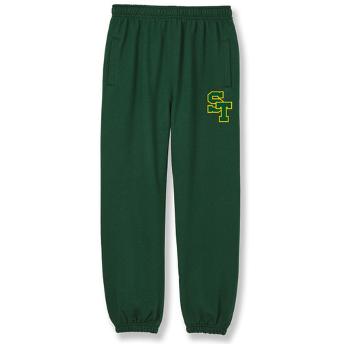 Heavyweight Sweatpants with heat transferred logo [FL061-865/TFL-HUNTER]