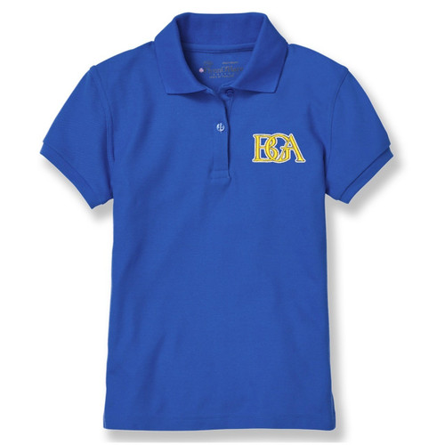Ladies' Fit Polo Shirt with embroidered logo [TN019-9727-BGA-ROYAL]