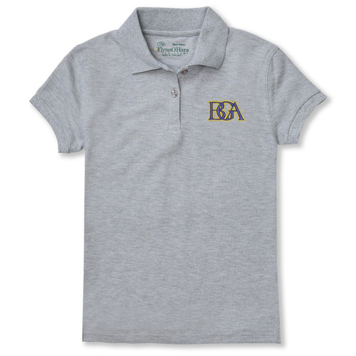 Ladies' Fit Polo Shirt with embroidered logo [TN019-9727-BGA-ASH]