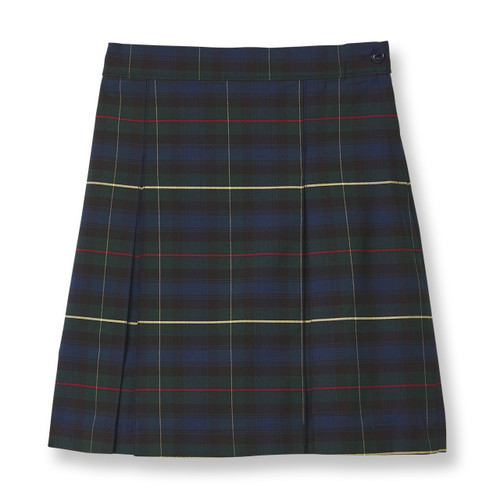 Pleated Skirt with Elastic Waist [TX243-34-55-GR PLD]