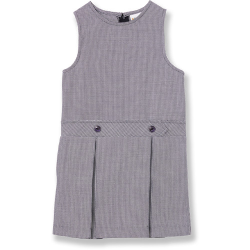 Drop Waist Jumper with embroidered logo [TX209-94-B3SEH-NAVY]