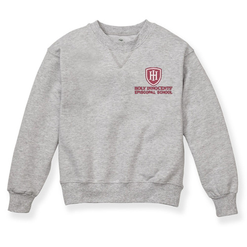 Heavyweight Crewneck Sweatshirt with embroidered logo [GA055-862/HIE-OXFORD]