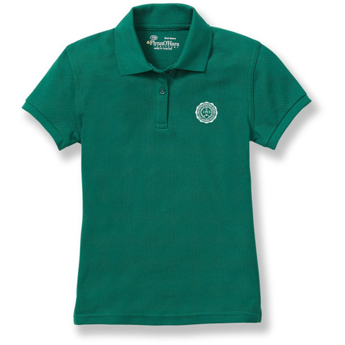 Ladies' Fit Polo Shirt with embroidered logo [TX236-9708-IWH-HUNTER]