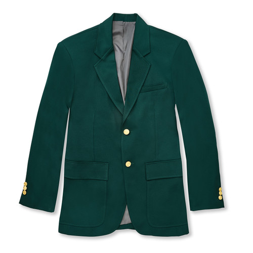Adult Polyester Blazer with school emblem [MA005-MENS/FEE-GREEN]