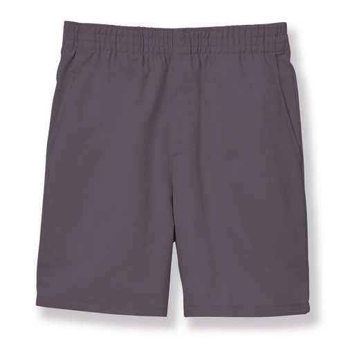 Pull-On Elastic Waist Shorts [TX250-PULL ONS-GRAPHITE]