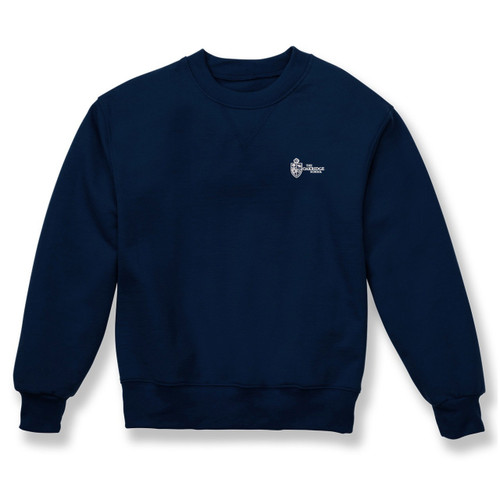 Heavyweight Crewneck Sweatshirt with embroidered logo [TX216-862/OAK-NAVY]