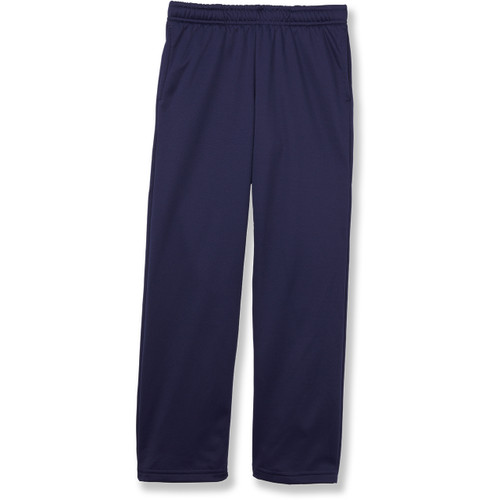 Performance Fleece Sweatpants with heat transferred logo [RI005-5515/MEM-NAVY]