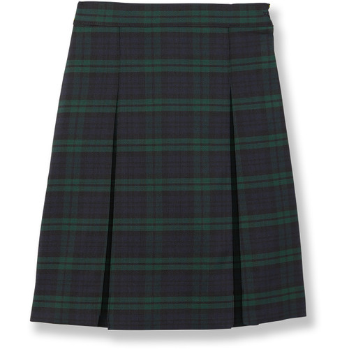 Pleated Skirt with Elastic Waist [WA001-34-79-BK WATCH]