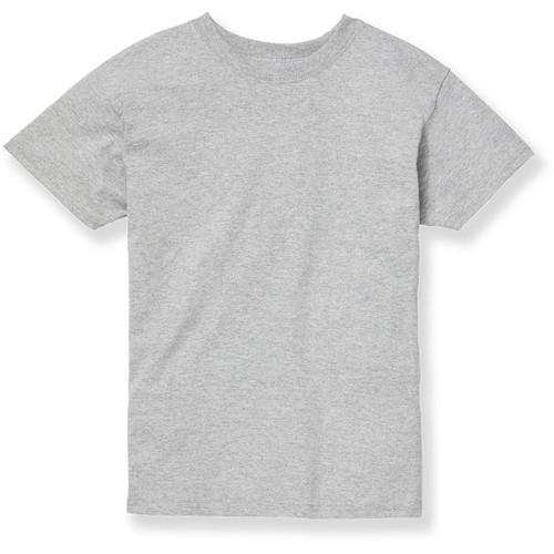 Short Sleeve T-Shirt with heat transferred logo [TX169-362-GHT-LT STEEL]