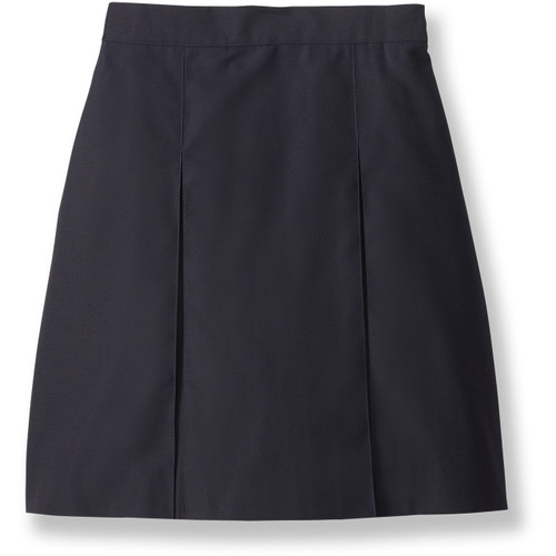 Pleated Skirt with Elastic Waist [GA015-34-5-DK NAVY]