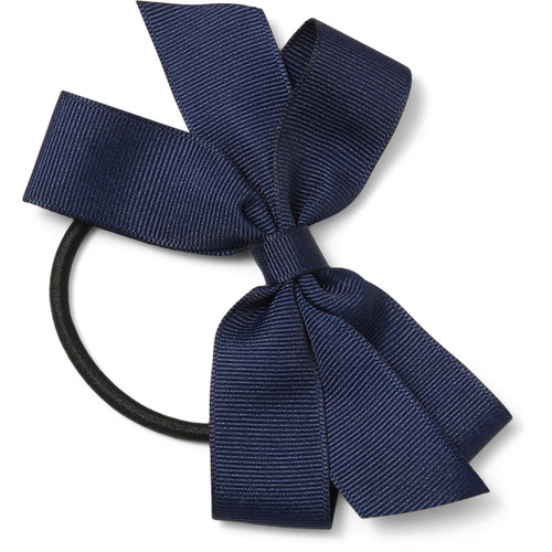 Hair Elastic with Bow [GA020-193-NAVY]