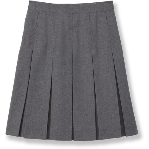 Box Pleat Skirt [CA010-505-99-GREY]
