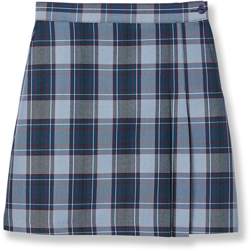 2 Pleat Skort [NJ113-2653-82-BL/GY/MA]