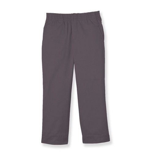 Pull-On Elastic Waist Pants [VA235-PULL ON-GRAPHITE]