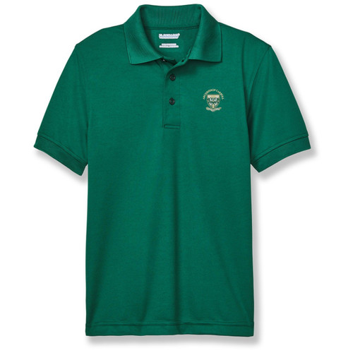 Performance Polo Shirt with embroidered logo [DC015-8500-ACW-HUNTER]