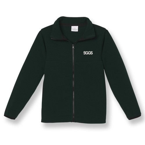 Full-Zip Fleece Jacket with embroidered logo [VA303-SA25/GVB-HUNTER]