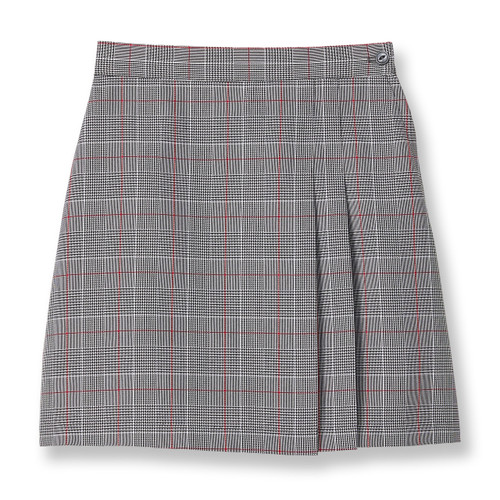 2 Pleat Skort [FL059-2653771F-BK/WH/RD]