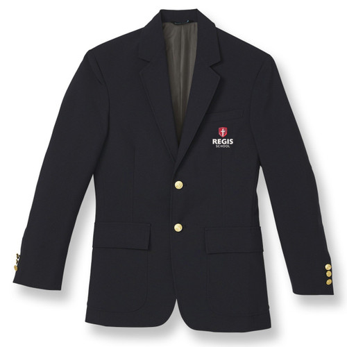 Adult Polyester Blazer with embroidered logo [TX131-MENS/RSH-NAVY]
