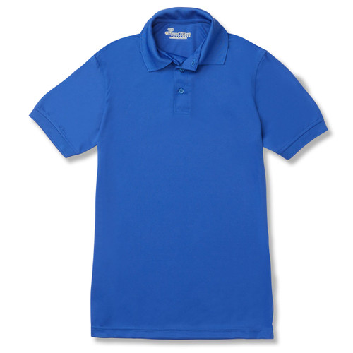 Performance Polo Shirt with embroidered logo [IL001-8500-MIL-ROYAL]