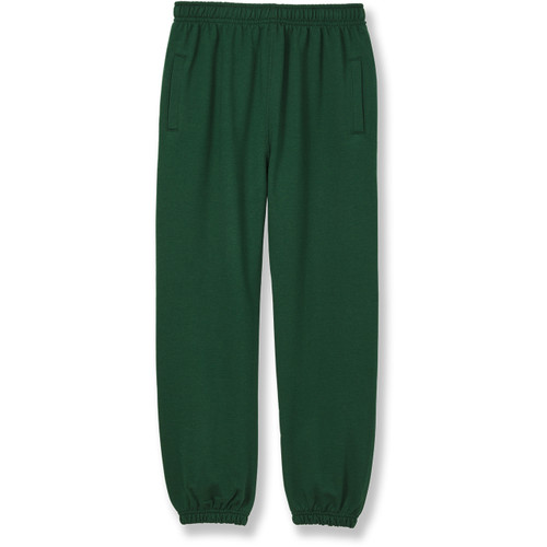 Heavyweight Sweatpants with heat transferred logo [VA303-865-HUNTER]