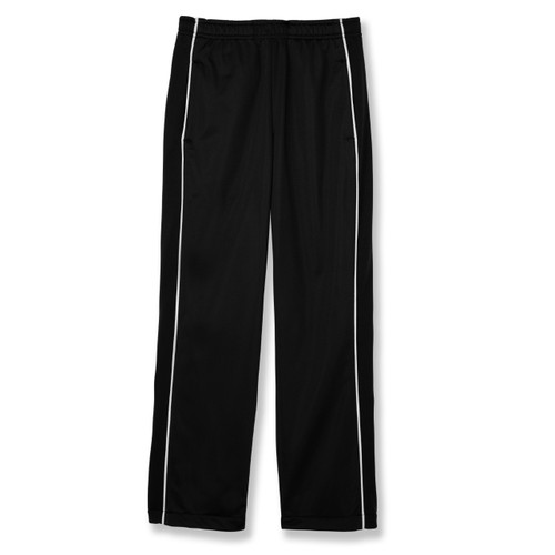 Warm-Up Pant with heat transferred logo [PA222-3245/HGU-BK/WH]