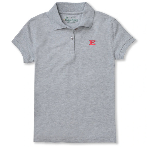 Ladies' Fit Polo Shirt with embroidered logo [GA051-9727-EAS-ASH]