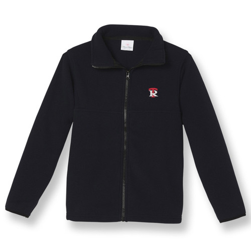 Full-Zip Fleece Jacket with embroidered logo [TN031-SA25/TIR-NAVY]