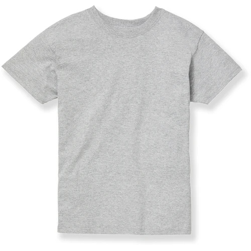 Short Sleeve T-Shirt with heat transferred logo [NY191-362-JBU-LT STEEL]